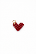 Love Charm in Red Heart