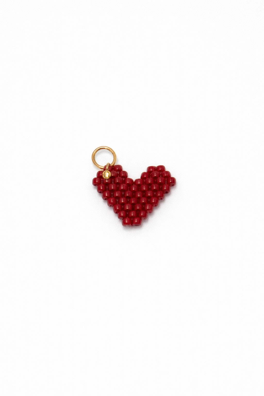 Love Charm in Red Heart