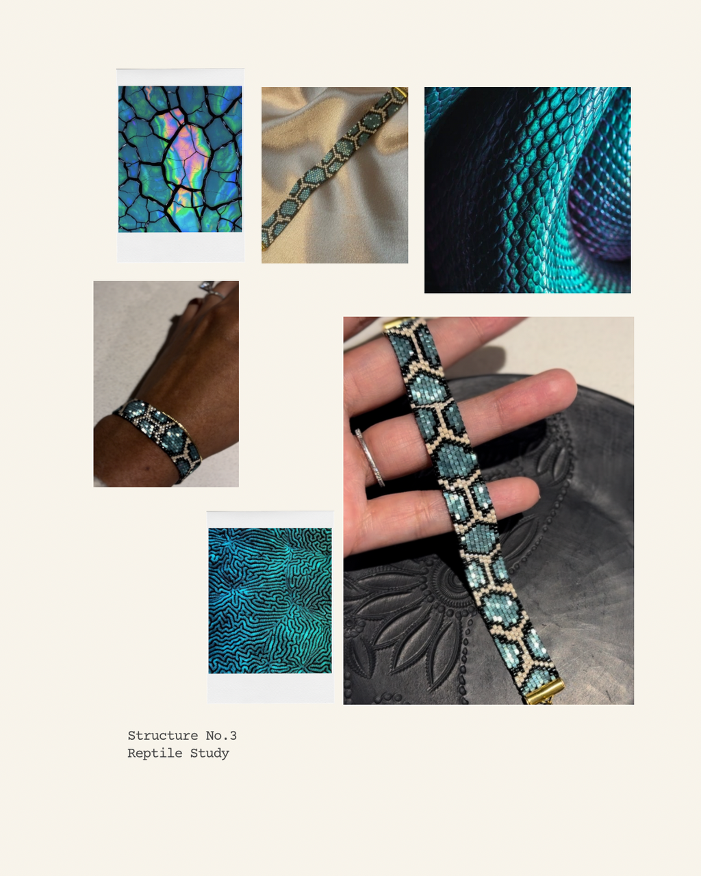 Structure No. 3 - Peyote Weave