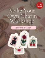 Make Your Own Charm ✶ Square Stitch (Level 1)