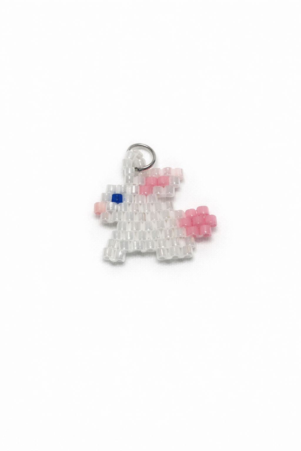 Love Charm in White Bunny