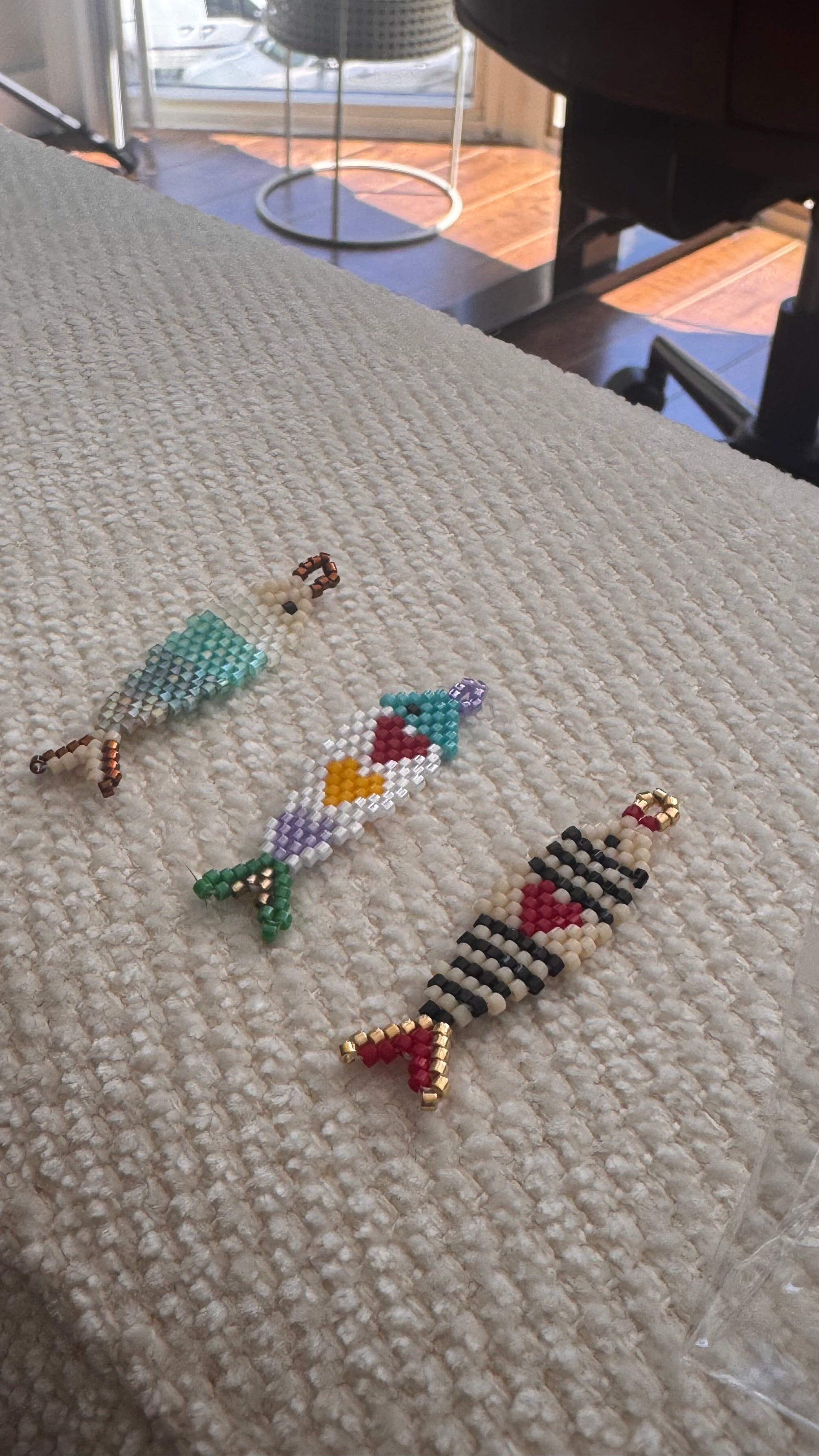 Make a Sardine Workshop ✶ Learn Brick Stitch