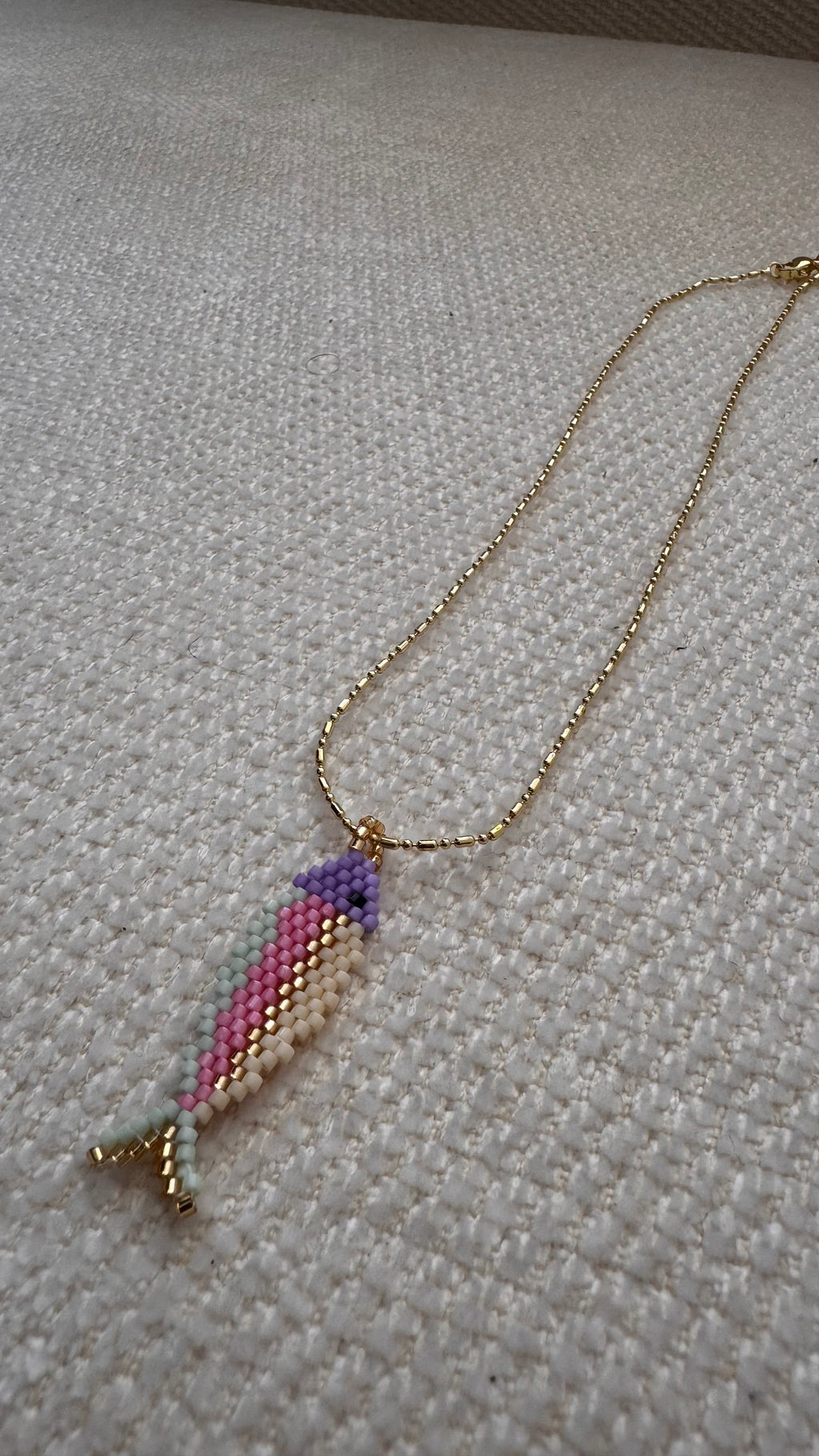 Make a Sardine Workshop ✶ Learn Brick Stitch