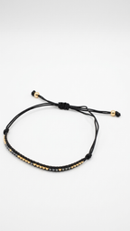 Forever Bracelet in Black and Gold