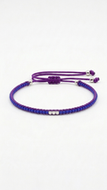 Forever Bracelet in Purple with Silver