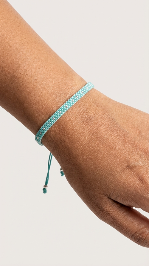 Forever Bracelet in Turquoise and Silver