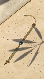 Structure No. 2 in Turquoise Drop Charm